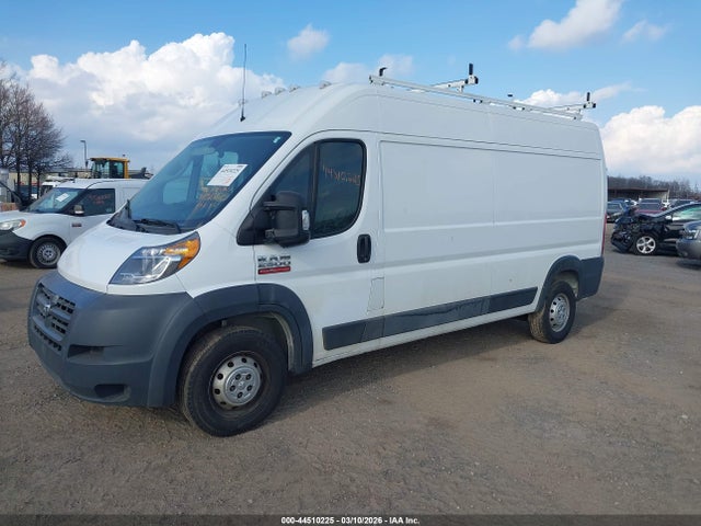 44510225 :رقم المزاد ، 3C6TRVDGXHE543048 vin ، 2017 Ram Promaster 2500 High Roof 159 Wb مزاد بيع
