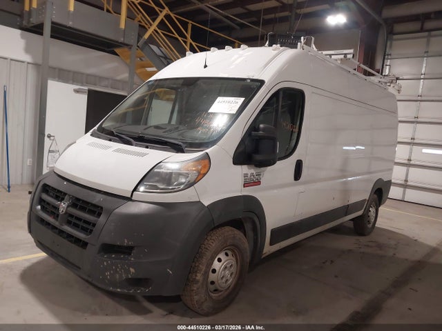 44510226 :رقم المزاد ، 3C6TRVDG0GE100213 vin ، 2016 Ram Promaster 2500 High Roof مزاد بيع