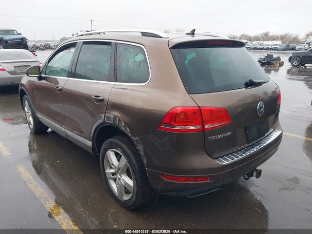 2012 Volkswagen Touareg Vr6 Lux მანქანა იყიდება აუქციონზე, vin: WVGFF9BP8CD004622, აუქციონის ნომერი: 44510357