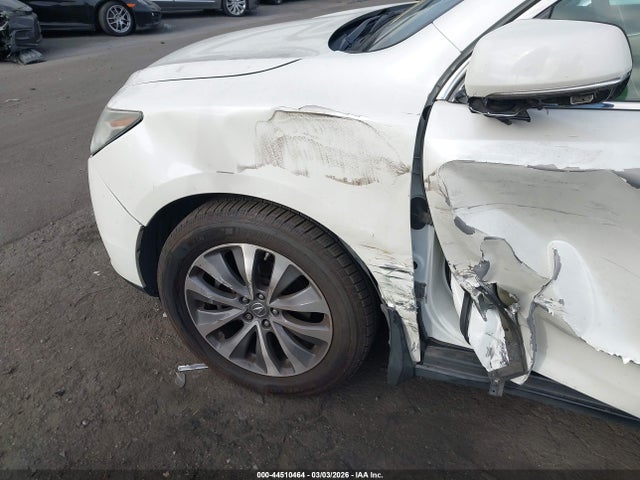 Aukcja sprzedaży 2016 Acura Mdx Technology   Acurawatch Plus Packages/technology Package, vin: 5FRYD3H40GB001868, numer aukcji: 44510464