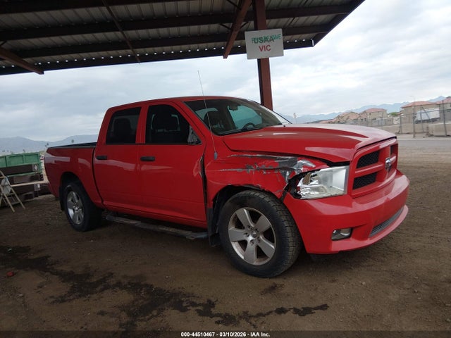 Продажа на аукционе авто 2012 Ram 1500 St, vin: 1C6RD7KTXCS214604, номер лота: 44510467