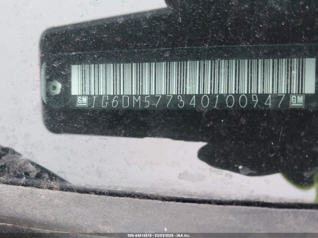 Продаж на аукціоні авто 2004 Cadillac Cts Standard, vin: 1G6DM577340100947, номер лоту: 44510518