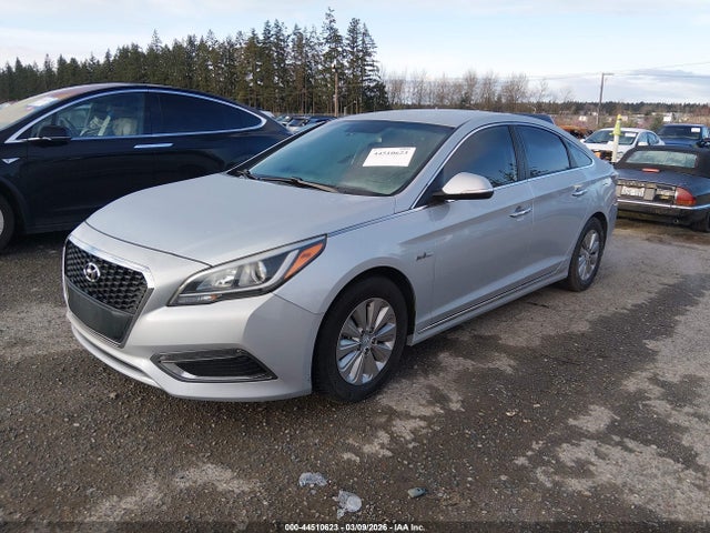 2017 HYUNDAI SONATA HYBRID KMHE24L35HA061312 Photo 1