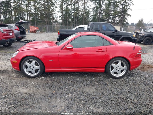 2001 Mercedes-benz Slk 320 მანქანა იყიდება აუქციონზე, vin: WDBKK65F11F198734, აუქციონის ნომერი: 44510633