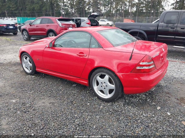 2001 Mercedes-benz Slk 320 მანქანა იყიდება აუქციონზე, vin: WDBKK65F11F198734, აუქციონის ნომერი: 44510633