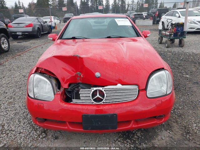 2001 Mercedes-benz Slk 320 მანქანა იყიდება აუქციონზე, vin: WDBKK65F11F198734, აუქციონის ნომერი: 44510633