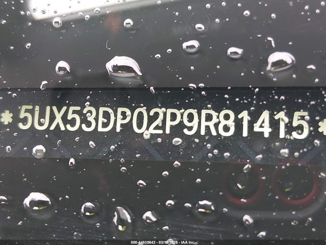 5UX53DP02P9R81415 BMW X3 Xdrive30i