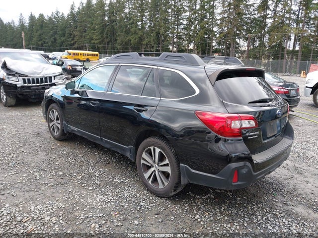 Продаж на аукціоні авто 2018 Subaru Outback 2.5i Limited, vin: 4S4BSANC5J3319076, номер лоту: 44510700