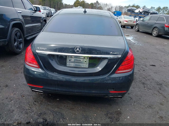Продаж на аукціоні авто 2015 Mercedes-benz S 550 4matic, vin: WDDUG8FB0FA107255, номер лоту: 44510943