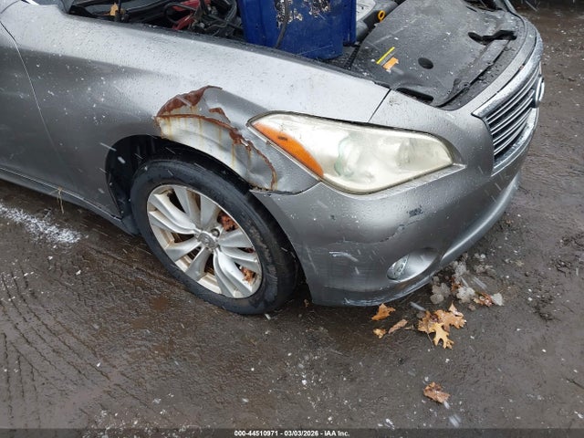 2011 Infiniti M37x მანქანა იყიდება აუქციონზე, vin: JN1BY1AR1BM374751, აუქციონის ნომერი: 44510971