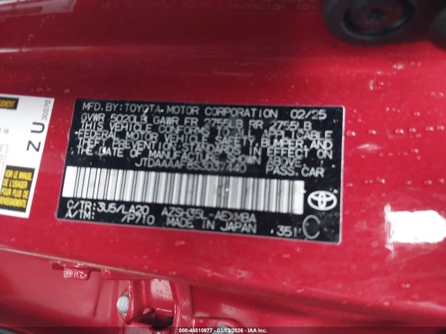 Toyota Crown Xle 2025 JTDAAAAF8S3037440 Image 9
