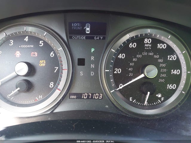 2007 Lexus Es 350 მანქანა იყიდება აუქციონზე, vin: JTHBJ46G272096955, აუქციონის ნომერი: 44511302