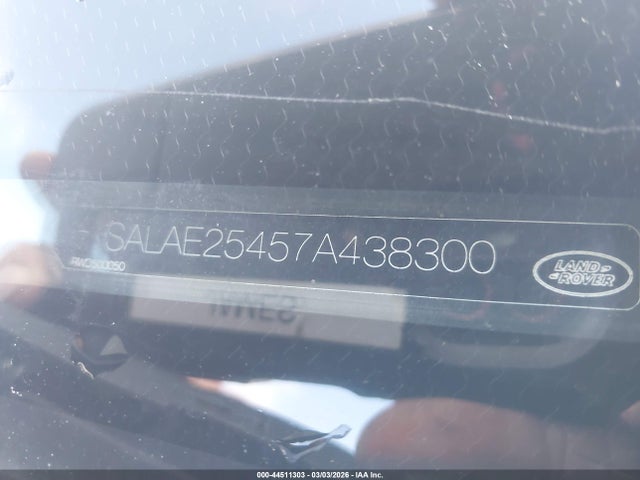 2007 LAND ROVER LR3 SALAE25457A438300 Photo 8