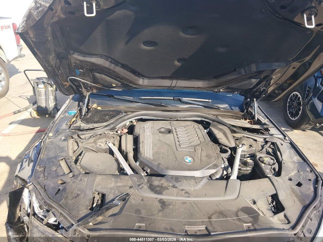 2022 Bmw 740 I მანქანა იყიდება აუქციონზე, vin: WBA7T2C01NCH85843, აუქციონის ნომერი: 44511307