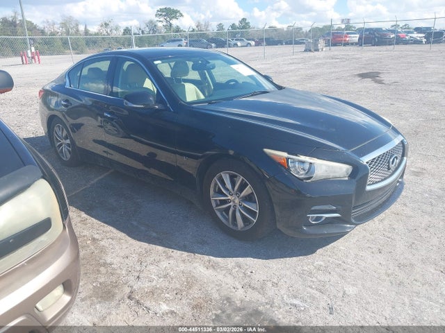 44511336 :رقم المزاد ، JN1BV7APXEM674349 vin ، 2014 Infiniti Q50 Premium مزاد بيع
