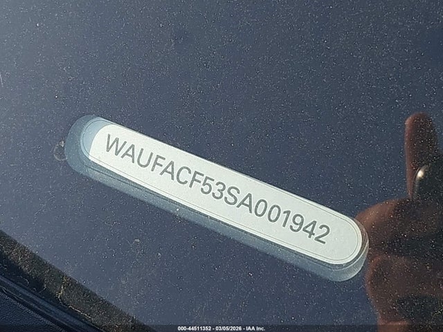 44511352 :رقم المزاد ، WAUFACF53SA001942 vin ، 2025 Audi A5 Sportback Premium Plus 45 Tfsi S Line Quattro S Tronic مزاد بيع