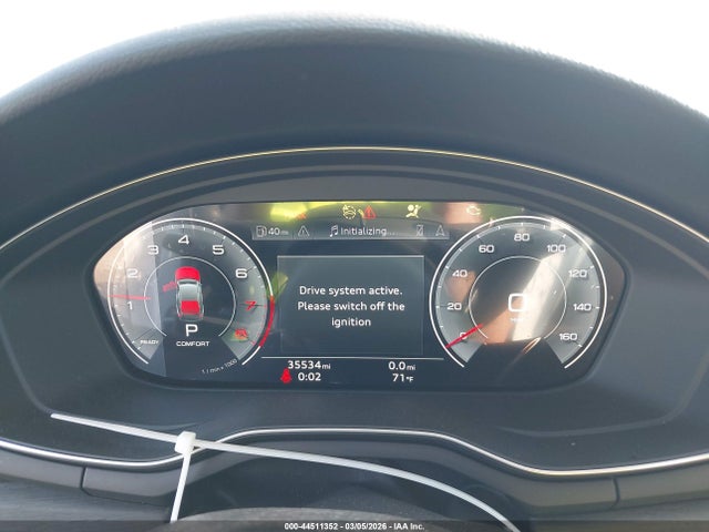 44511352 :رقم المزاد ، WAUFACF53SA001942 vin ، 2025 Audi A5 Sportback Premium Plus 45 Tfsi S Line Quattro S Tronic مزاد بيع