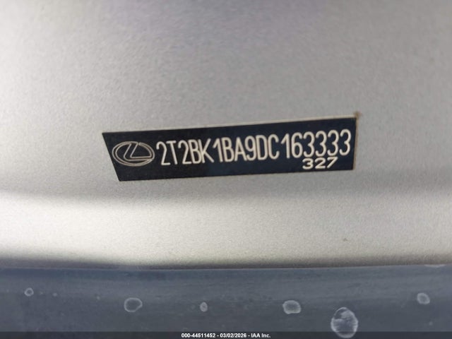Продаж на аукціоні авто 2013 Lexus Rx 350, vin: 2T2BK1BA9DC163333, номер лоту: 44511452
