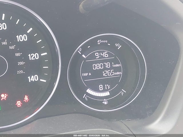 44511492 :رقم المزاد ، 3CZRU5H32LM713744 vin ، 2020 Honda Hr-v 2wd Lx مزاد بيع