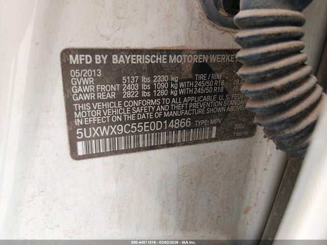 2014 BMW X3 5UXWX9C55E0D14866 Photo 8