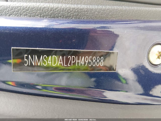 44511639 :رقم المزاد ، 5NMS4DAL2PH495888 vin ، 2023 Hyundai Santa Fe Limited مزاد بيع