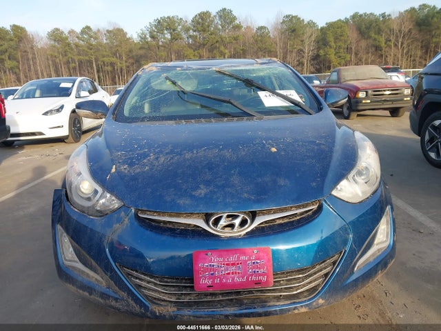 Продажа на аукционе авто 2014 Hyundai Elantra Sport, vin: KMHDH4AH2EU148149, номер лота: 44511666