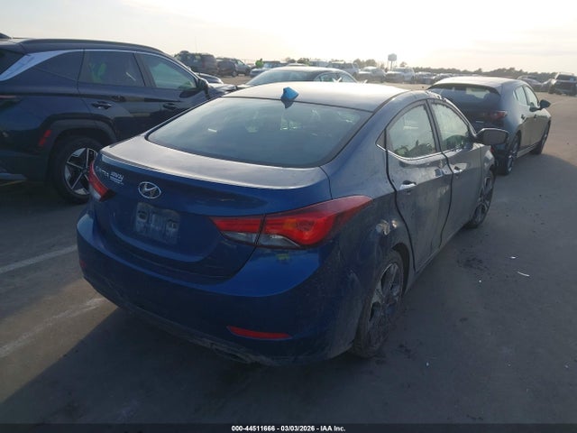 Продажа на аукционе авто 2014 Hyundai Elantra Sport, vin: KMHDH4AH2EU148149, номер лота: 44511666