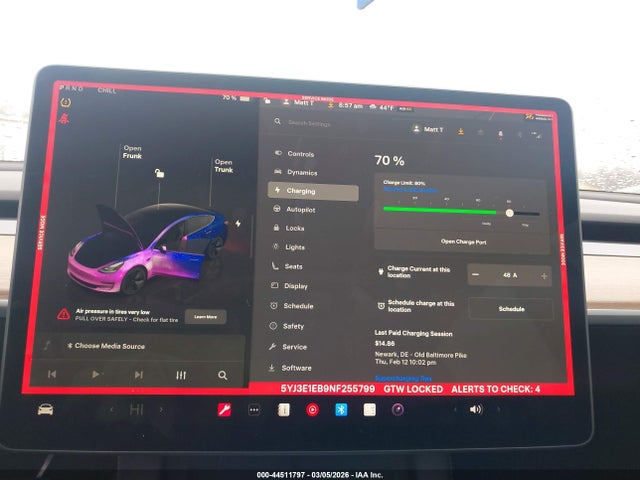 Продажа на аукционе авто 2022 Tesla Model 3 Long Range Dual Motor All-wheel Drive, vin: 5YJ3E1EB9NF255799, номер лота: 44511797