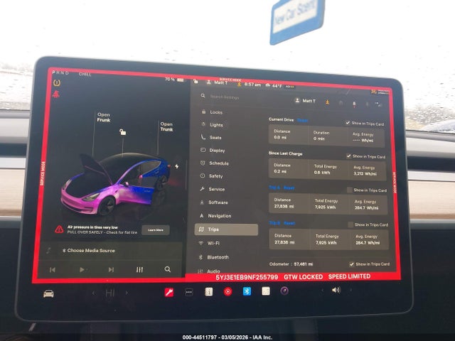 Продажа на аукционе авто 2022 Tesla Model 3 Long Range Dual Motor All-wheel Drive, vin: 5YJ3E1EB9NF255799, номер лота: 44511797