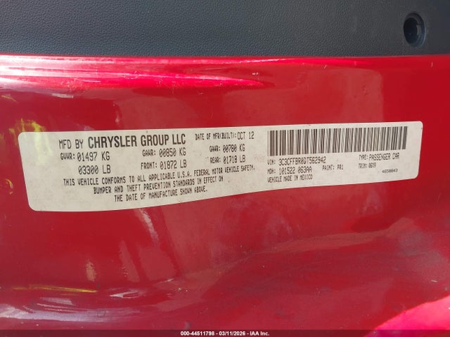 2013 FIAT 500 3C3CFFBR0DT562942 Photo 8