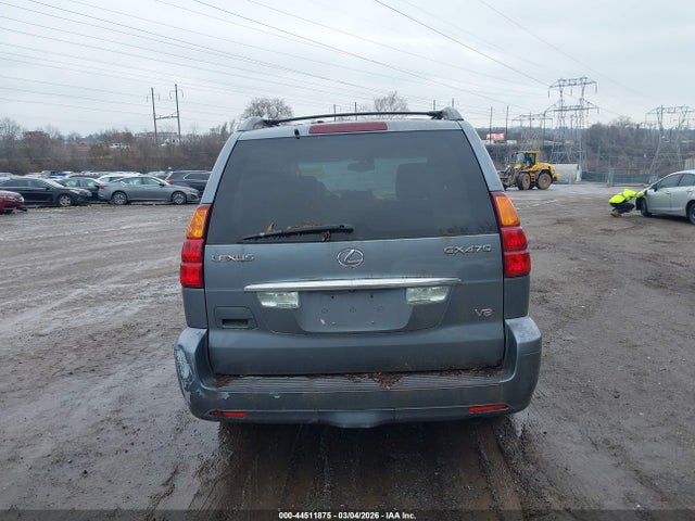 2005 Lexus Gx 470 მანქანა იყიდება აუქციონზე, vin: JTJBT20X050082163, აუქციონის ნომერი: 44511875