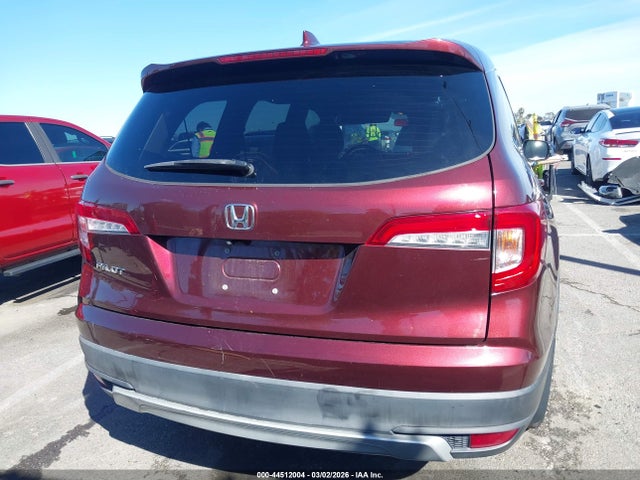 5FNYF5H37KB022837 Honda Pilot Ex