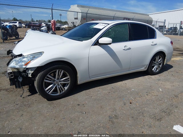 44512028 :رقم المزاد ، JN1DV6AP4CM701139 vin ، 2012 Infiniti G25 Journey مزاد بيع