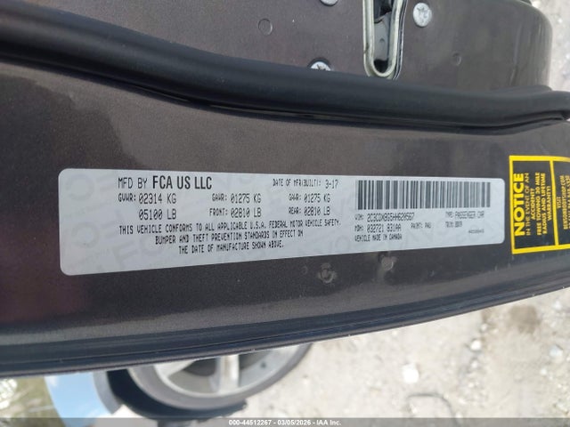 2017 DODGE CHARGER 2C3CDXBG5HH620567 Photo 8