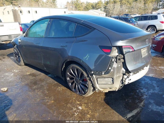 2021 TESLA MODEL Y 5YJYGDEF2MF252309 Photo 2