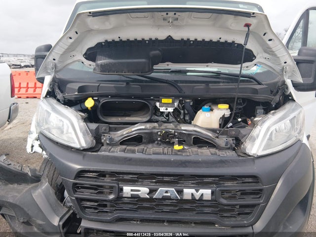 2025 Ram Promaster 2500 Tradesman High Roof 159 Wb W/pass Seat მანქანა იყიდება აუქციონზე, vin: 3C6LRVDG8SE521282, აუქციონის ნომერი: 44512425