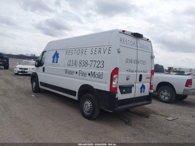 2025 Ram Promaster 2500 Tradesman High Roof 159 Wb W/pass Seat მანქანა იყიდება აუქციონზე, vin: 3C6LRVDG8SE521282, აუქციონის ნომერი: 44512425