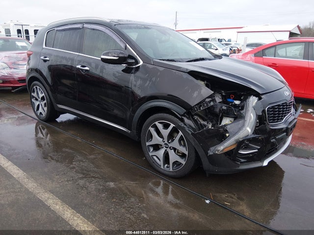 2017 Kia Sportage Sx Turbo მანქანა იყიდება აუქციონზე, vin: KNDPR3A6XH7261826, აუქციონის ნომერი: 44512511