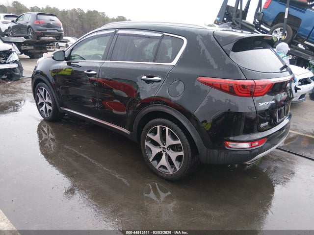2017 Kia Sportage Sx Turbo მანქანა იყიდება აუქციონზე, vin: KNDPR3A6XH7261826, აუქციონის ნომერი: 44512511