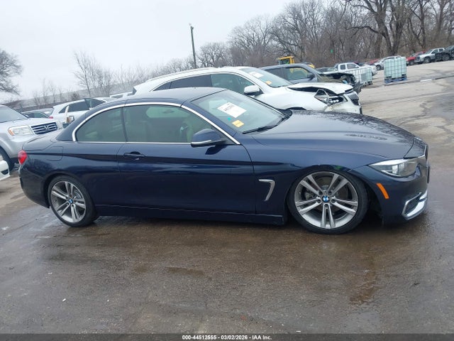2018 Bmw 430i Xdrive მანქანა იყიდება აუქციონზე, vin: WBA4Z3C52JEC57875, აუქციონის ნომერი: 44512555