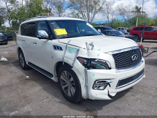 2016 Infiniti Qx80 მანქანა იყიდება აუქციონზე, vin: JN8AZ2ND2G9801444, აუქციონის ნომერი: 44512558