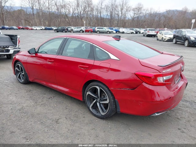 2022 HONDA ACCORD HYBRID 1HGCV3F28NA004485 Photo 2