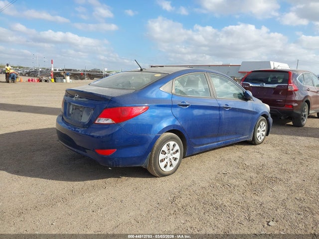 2016 Hyundai Accent Se მანქანა იყიდება აუქციონზე, vin: KMHCT4AE3GU153945, აუქციონის ნომერი: 44512753