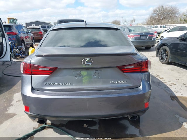 2016 Lexus Is 200t მანქანა იყიდება აუქციონზე, vin: JTHBA1D2XG5001434, აუქციონის ნომერი: 44512784