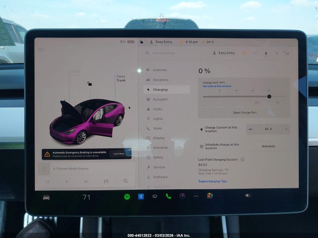 Aukcja sprzedaży 2018 Tesla Model 3 Long Range/performance, vin: 5YJ3E1EB0JF188276, numer aukcji: 44512822