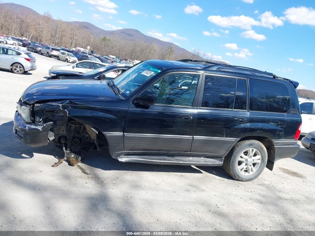 2004 Lexus Lx 470 მანქანა იყიდება აუქციონზე, vin: JTJHT00W543548348, აუქციონის ნომერი: 44512859