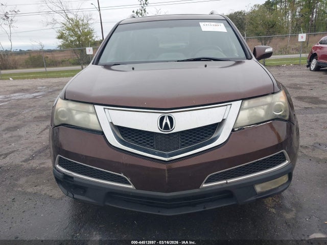44512897 :رقم المزاد ، 2HNYD2H59BH525554 vin ، 2011 Acura Mdx Advance Package مزاد بيع