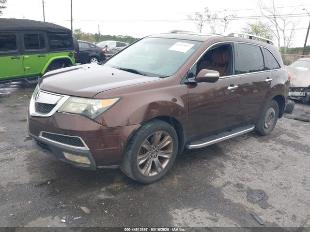44512897 :رقم المزاد ، 2HNYD2H59BH525554 vin ، 2011 Acura Mdx Advance Package مزاد بيع