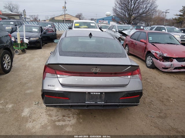 2025 Hyundai Elantra Sel Sport მანქანა იყიდება აუქციონზე, vin: KMHLM4DG0SU027125, აუქციონის ნომერი: 44512935