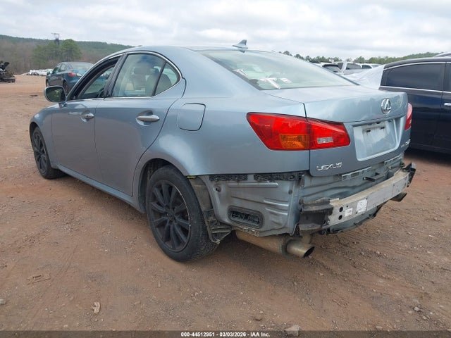 2007 Lexus Is 250 მანქანა იყიდება აუქციონზე, vin: JTHCK262772019203, აუქციონის ნომერი: 44512951